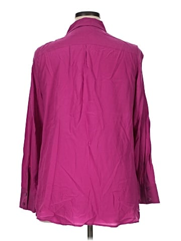 Talbots Long Sleeve Button-Down Shirt (view 2)