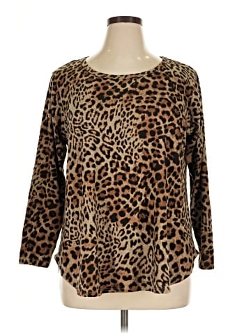 Karen Kane Long Sleeve Blouse (view 1)