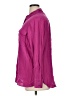 Talbots 100% Viscose Pink Purple Long Sleeve Button-Down Shirt Size XL - photo 5