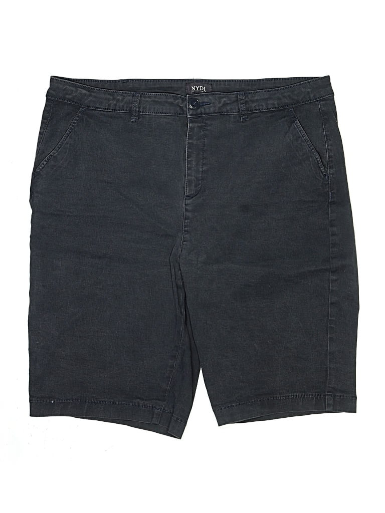 Pre-owned Nydj Shorts In Gray