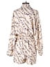 Express 100% Polyester Ivory Romper Size S - photo 2