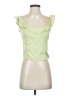 Free People 100% Polyester Green Sleeveless Top Size S - photo 1