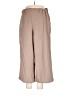 T Tahari 100% Polyester Solid Tan Khakis Size L - photo 1