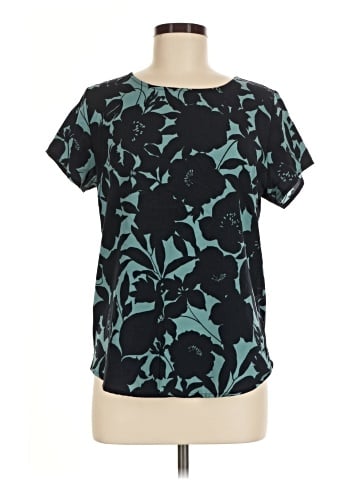 Ann Taylor Factory Short Sleeve Blouse (view 1)