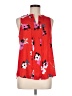41Hawthorn 100% Polyester Red Sleeveless Blouse Size M - photo 1