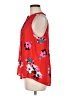 41Hawthorn 100% Polyester Red Sleeveless Blouse Size M - photo 5