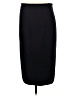 Ann Taylor Solid Black Formal Skirt Size L - photo 2