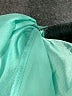May Queen Couture 100% Polyester Solid Teal Cocktail Dress Size 10 - photo 5