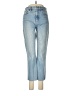 Topshop Hearts Blue Jeans Size 28 waist - photo 1