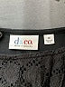 D&Co. Black 3/4 Sleeve Top Size 1X - photo 7