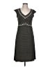 Max Studio Tweed Gray Casual Dress Size L - photo 1