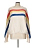 Fate Color Block White Pullover Sweater Size L - photo 1