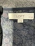 Ann Taylor LOFT 100% Polyester Gray Sleeveless Blouse Size Lg Petite - photo 7