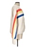 Fate Color Block White Pullover Sweater Size L - photo 4