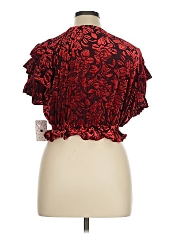 Free People Short Sleeve Blouse (view 2)