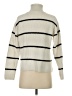 Ann Taylor Stripes Ivory Turtleneck Sweater Size S (petite) - photo 2
