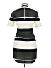 JOA Stripes Green Casual Dress Size M - photo 2