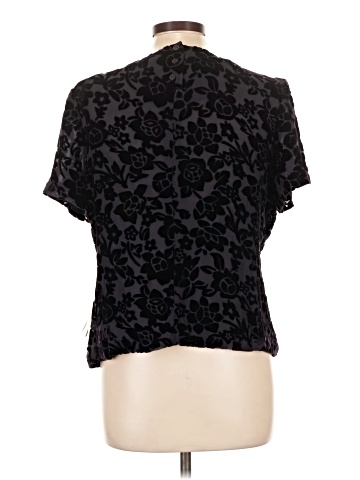 Willi Smith Short Sleeve Silk Top (view 2)