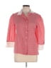 Ship'n Shore 100% Polyester Pink 3/4 Sleeve Blouse Size 14 - photo 1