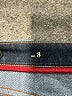 White House Black Market Chevron-herringbone Blue Jeans Size 8 - photo 8