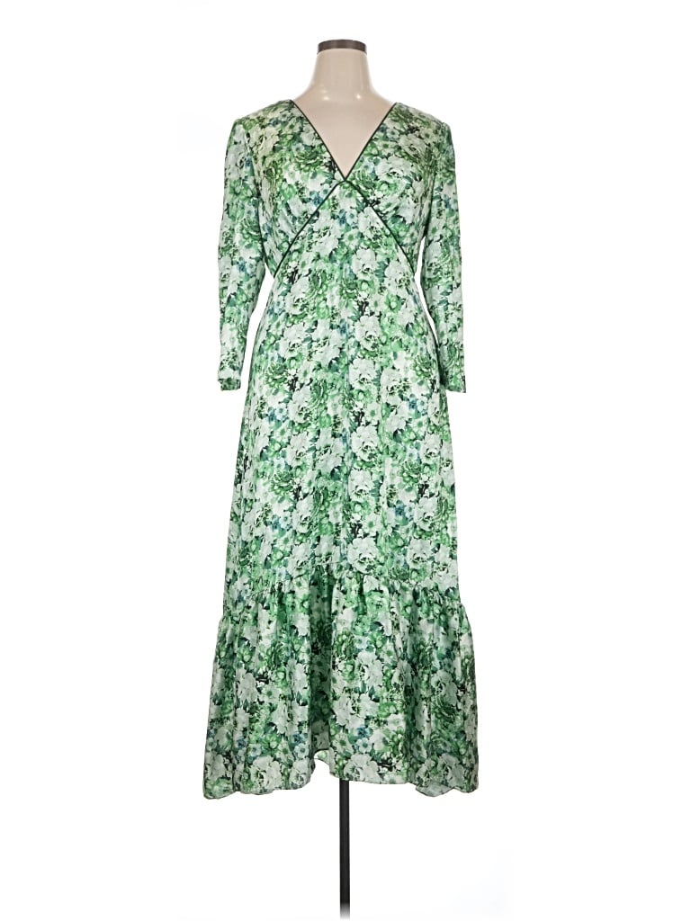 Pre-owned Antonio Melani Casual Dress In Green