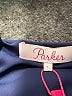 Parker 100% Polyester Floral Blue Casual Dress Size L - photo 7