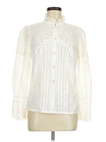 Rebecca Taylor Long Sleeve Blouse (view 1)