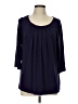 AB Studio Blue 3/4 Sleeve T-Shirt Size L - photo 1