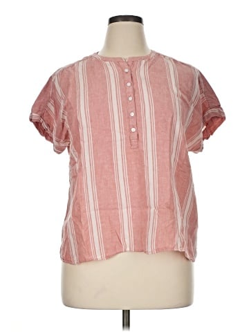 Caslon Short Sleeve Blouse (view 1)