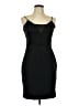 H&M Solid Black Cocktail Dress Size 12 - photo 1