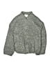 Zara 100% Cotton Tweed Gray Jacket Size 13 - 14 - photo 1