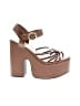 Schutz Brown Heels Size 7 1/2 - photo 1