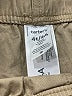 Carter's 100% Cotton Solid Tan Khakis Size 4T - photo 3
