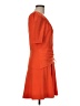 Jonathan Simkhai Solid Red Orange Cocktail Dress Size 6 - photo 4