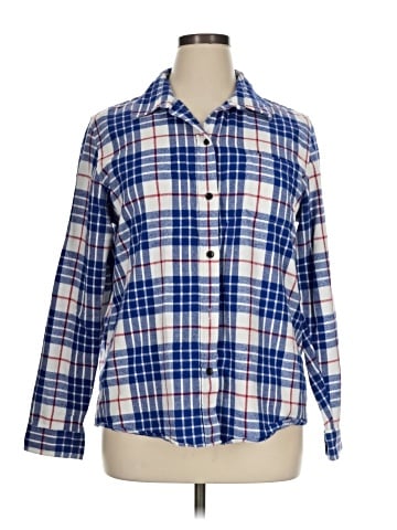 L.L.Bean Long Sleeve Button-Down Shirt (view 1)