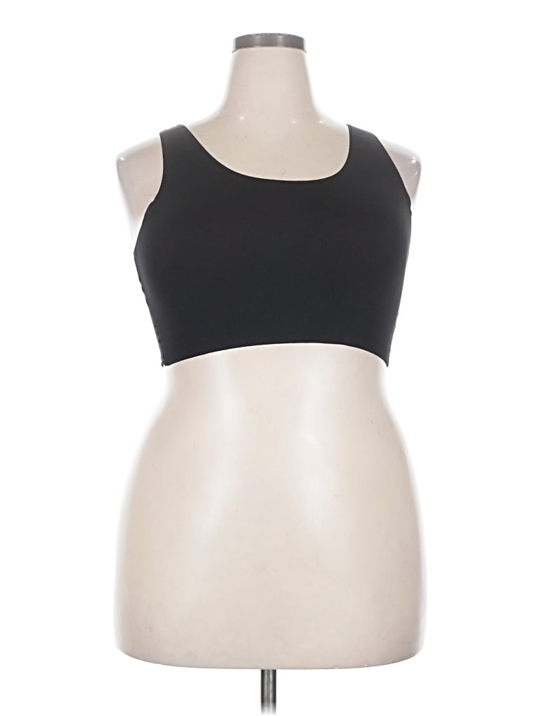 Pre-owned Assorted Brands Sports Bra In Black