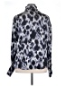 Farinaz Taghavi 100% Polyester Animal Print Blue Long Sleeve Blouse Size 16 - photo 2