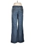 MICHAEL Michael Kors Chevron-herringbone Blue Jeans Size 8 - photo 2