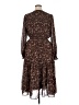 Arula 100% Polyester Paisley Brown Casual Dress Size 1X (estimated) - photo 2