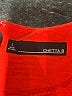 Chetta B 100% Polyester Solid Red Cocktail Dress Size L - photo 7
