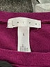 Leith Solid Burgundy Casual Dress Size S - photo 7