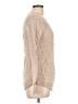 Ann Taylor LOFT Chevron-herringbone Tan Pullover Sweater Size L - photo 4
