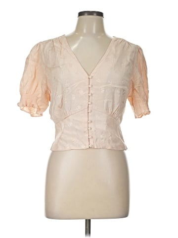 Astr Short Sleeve Blouse (view 1)