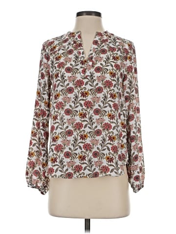 Ann Taylor LOFT Long Sleeve Blouse (view 1)