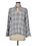 Waverly Grey 100% Viscose Gray Long Sleeve Blouse Size M - photo 1