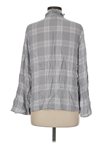 Waverly Grey Long Sleeve Blouse (view 2)