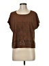 Forever 21 Brown Short Sleeve Top Size M - photo 1