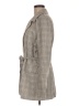 Free People Checkered-gingham Gray Coat Size M - photo 5