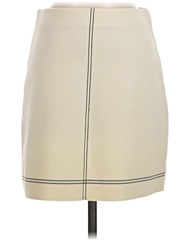 Zara Faux Leather Skirt (view 1)