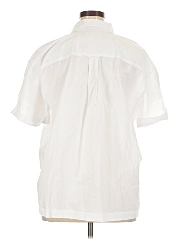 Madewell Signature Poplin Short-Sleeve Button-Down Shirt (view 2)